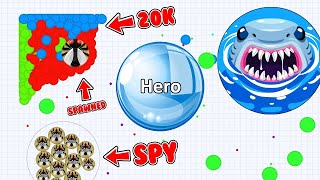 AGAR.IO - HOW TO GET 10K MASS IN ONE CLICK (💯CONFIRMED) + solo gameplay