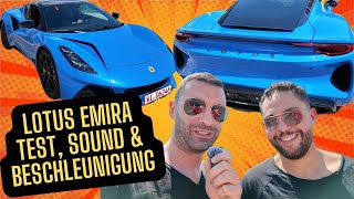 Lotus Emira Probefahrt: 360 PS Sportwagen im Test - Sound, Beschleunigung & Fahrwerk!