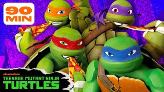 90 MINUTES of Turtles Being Total Bros  | Teenage Mutant Ninja Turtles