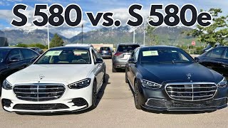 2024 Mercedes S 580 vs 2024 Mercedes S 580e 4MATIC Sedan Comparsion REVIEW