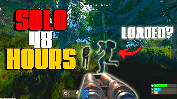 How I SNOWBALL in 48 HOURS as a SOLO Again - Rust Console Film