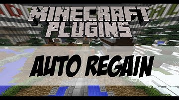 Minecraft Plugin Spotlight | AutoRegain by Denis314