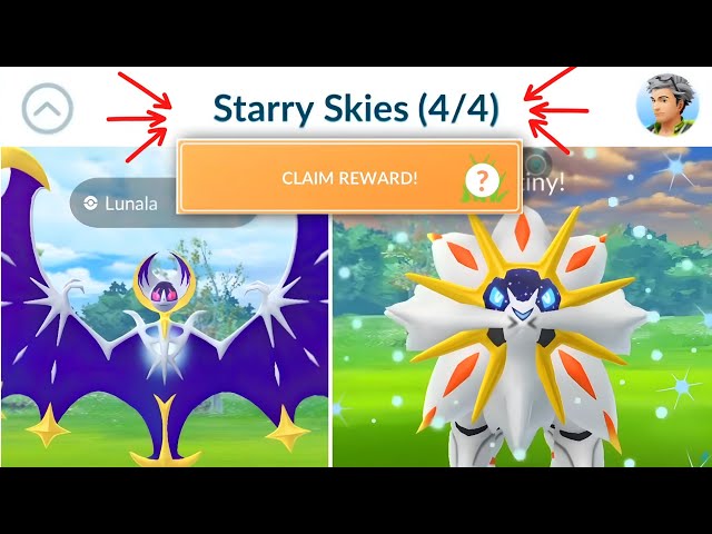 🤯 Shiny solgaleo & shiny lunala evolution pokemon go. 