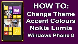 How to: Change Theme & Accent Colours Windows Phone screenshot 4