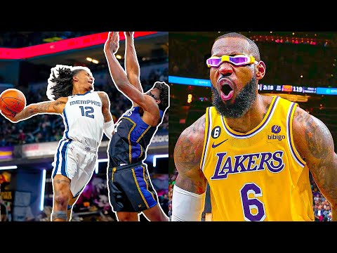 NBA "ALL Poster Dunks of The 2023 NBA Season" MOMENTS