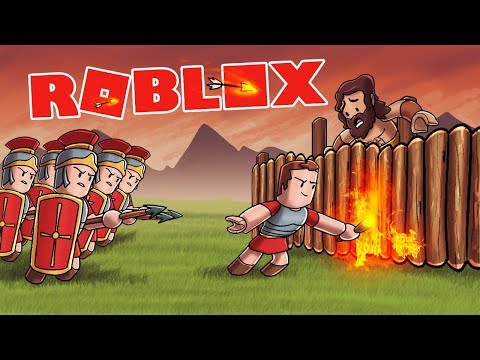 Roblox Rome Legions Siege The Barbarian Fort Roblox Roleplay Youtube - roblox team kids hoodie fortee apparel