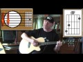 Across The Universe - The Beatles - Acoustic Guitar Lesson (easy-ish)