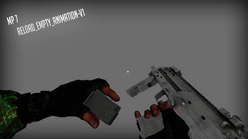 MP7 Reload empty animation