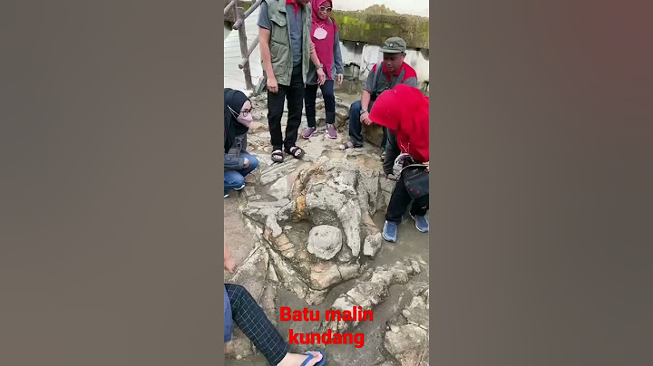 batu malin kundang jadi tempat wisata,viral