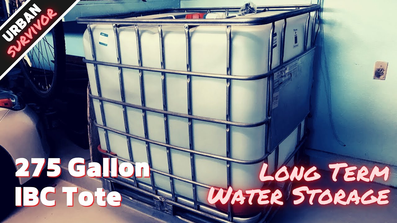 Deionized Water (DI Water) in 275 Gallon Tote