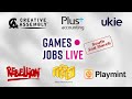 Games Jobs Live: South 🎮 Games Industry Recruitment Showcase