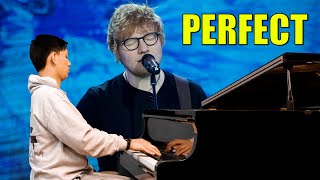 Ed Sheeran Perfect Piano Cover with Lyrics Sing A Long Karaoke | Cole Lam