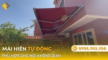 Mái Hiên Tự Động Kéo Ra Gọn Gàng - Phù Hợp Cho Mọi Không Gian ✅ Funas