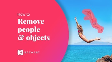 How to remove people & objects from photos 📸 | Bazaart