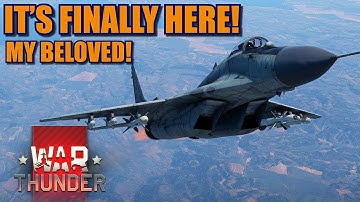 War Thunter DEV SERVER MiG-29A 9.13!!!!! ITS HERE I CANT BELIEVE! Let