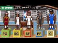 The Best Starting 5 From Every NBA Draft Selection!