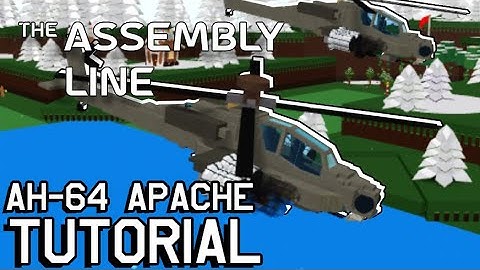 [Tutorial] AH-64 Apache Helicopter | Build a Boat for Treasure
