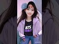 bts girl outfit 💜💜#btsshorts #choose #btsoutfit#asthetic #trendingshorts#harharmahadev  💜💜💜💜💜💜💜