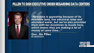 Nebraska governor to sign executive order pertaining to data centers on Monday