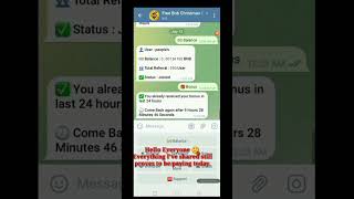 Free Binance Instant Telegram Bot Payment Proof FaucetPay screenshot 2