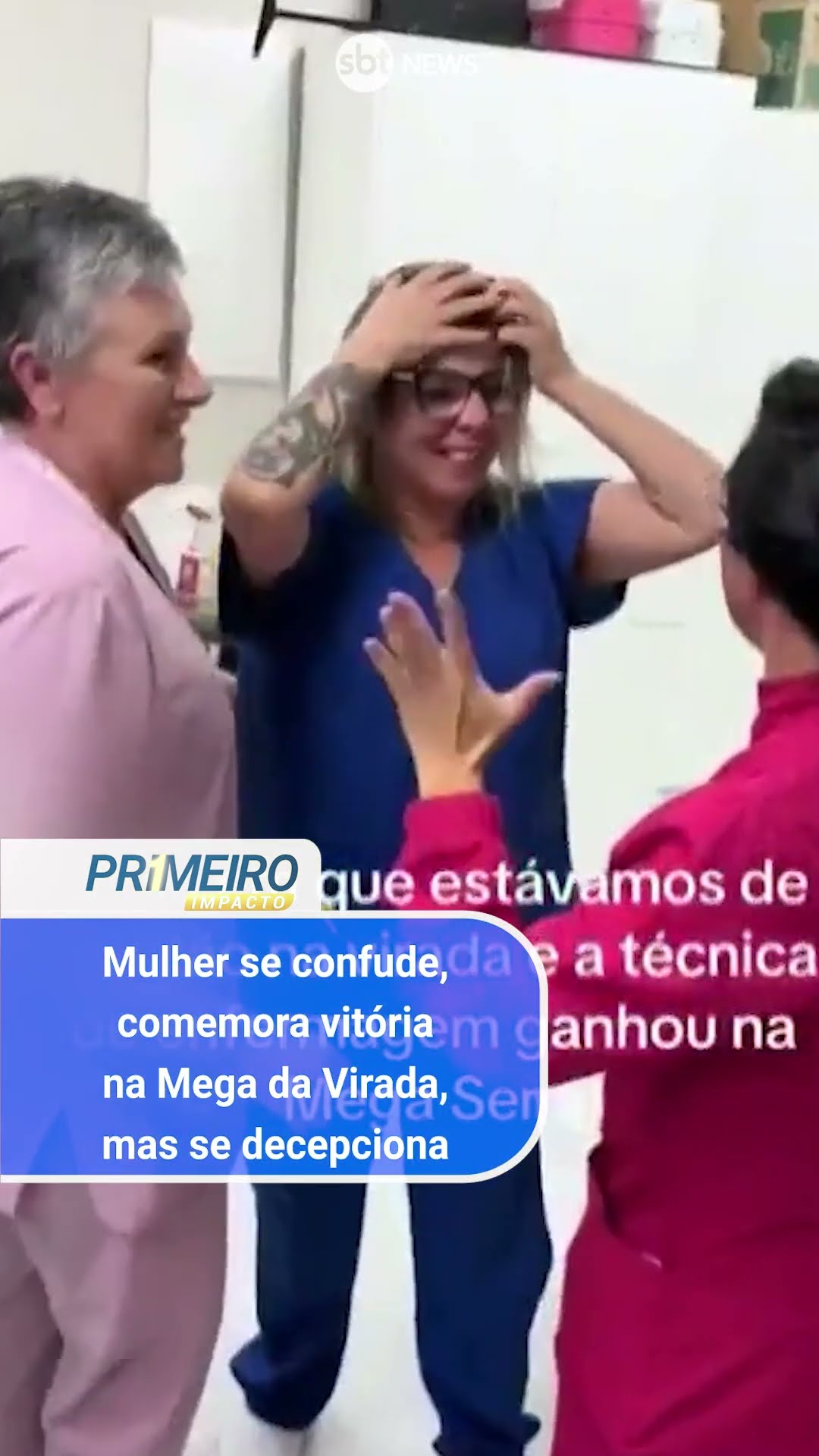 Mulher comemora ao pensar que ganhou na Mega da Virada e se decepciona
