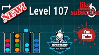 Ball Sort Puzzle Level 107 Color Sorting Games Level 107