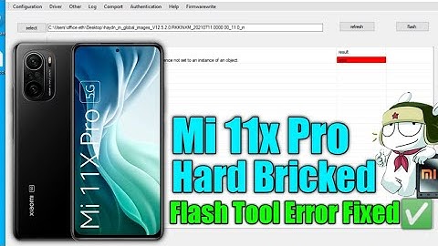 Mi 11x Pro Hard Bricked | Unbrick by EDL Authorize Flash