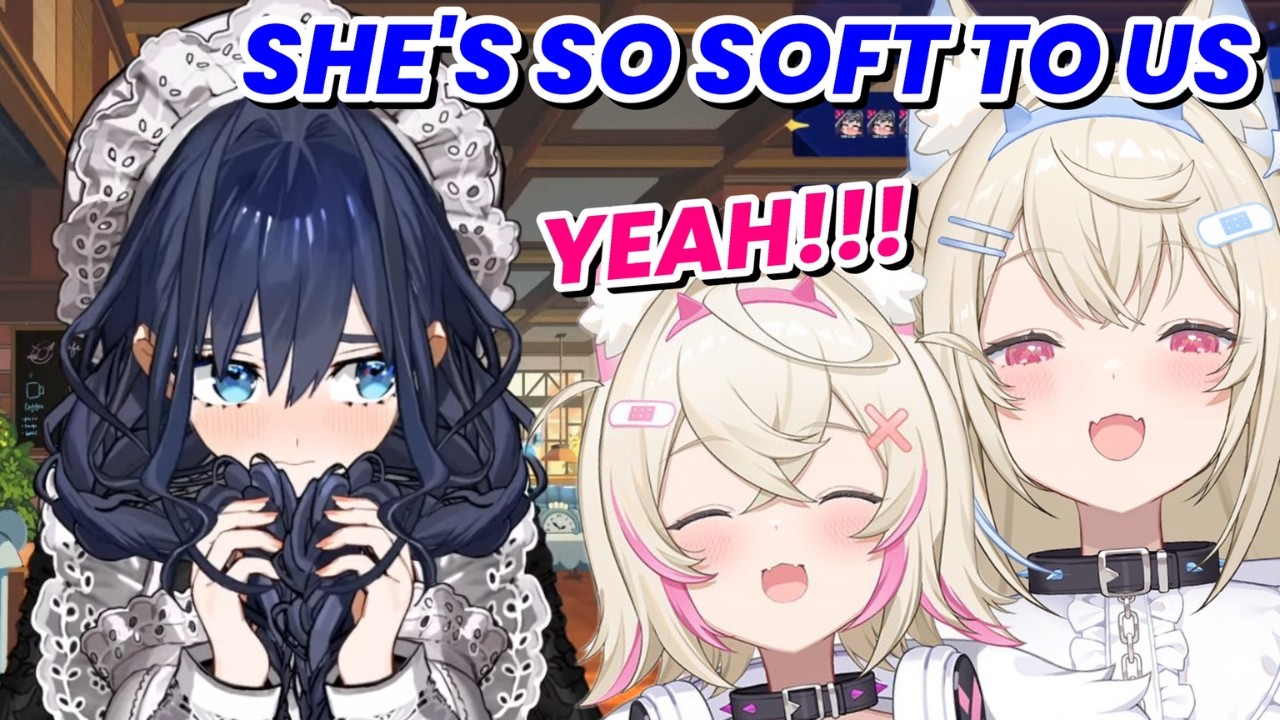 FuwaMoco exposed the unexpected side of Kronii [Hololive/FuwaMoco]