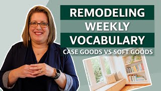 What is the difference between case goods and soft goods? by Design Build Remodeling Channel 91 views 3 months ago 42 seconds