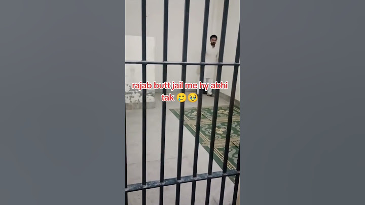 Rajab butt in jail video viral 😯#trending #viralvideo #shorts #rajabfamily