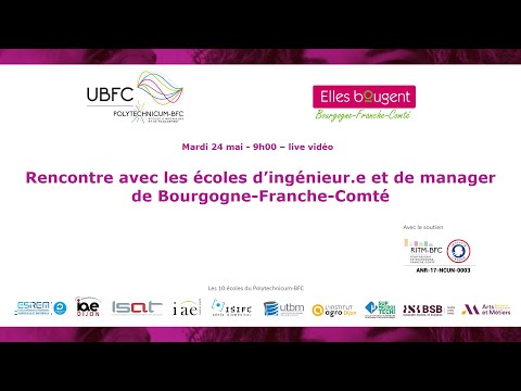 Rencontre avec les écoles d’ingénieur.e et de manager de Bourgogne-Franche-Comté (BFC) - mai 2022