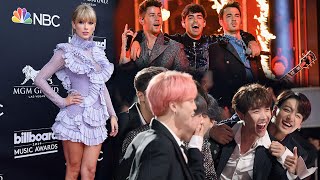 From taylor swift and brendon urie, to the jonas brothers bts here are
most memorable moments of 2019 billboard music awards. exclusives
#et...