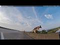 K9 Streeter Jumps from 40 foot Bridge to Chase Suspect