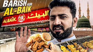 Midina ka Safar or Barish With Delicious AlBaik | Going to Madinah during heavy rain in Makkah screenshot 4