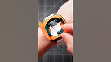 3D printed wrist watch launcher