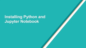 Installing Python Jupyter Notebook and R on Windows 10.