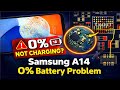 Samsung Mobile 0% Battery Show Problem | Samsung a14 5g not charging solution