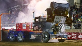 'Black Sheep' Pulling Semi's Insane Engine Explosion!