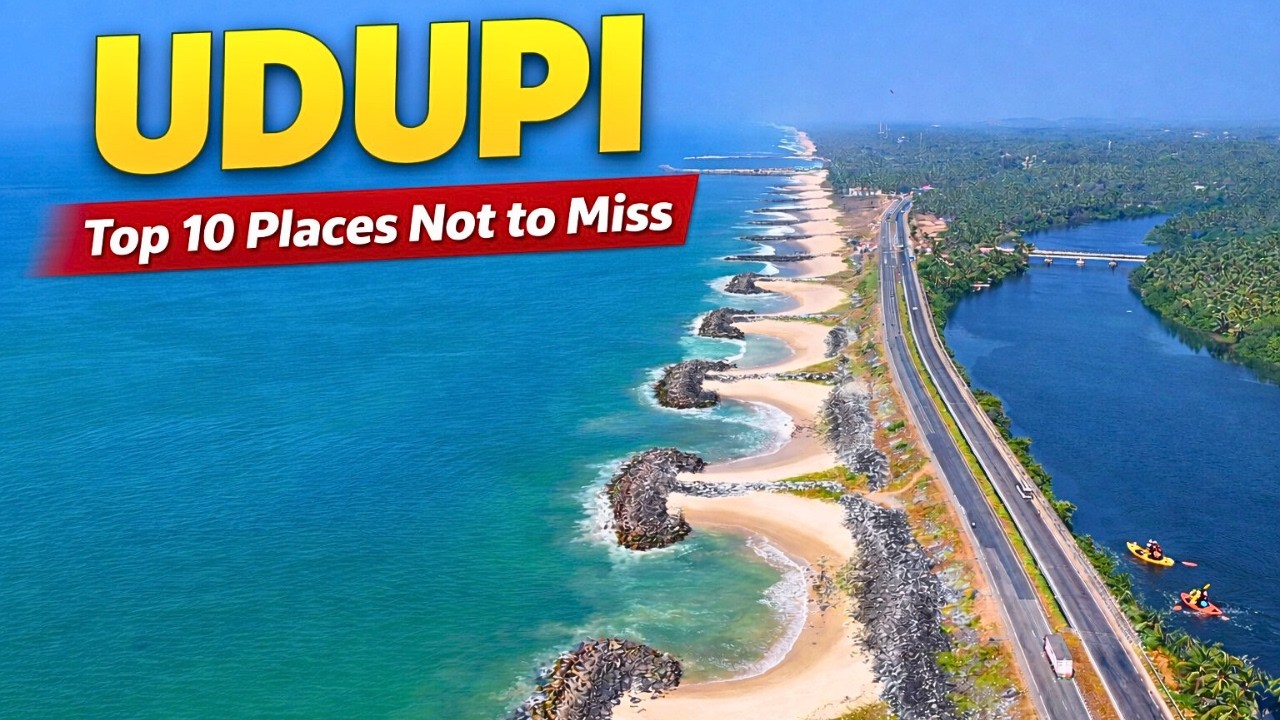 Top 10 Places to Visit in Udupi 2026 | Beaches, St. Mary’s Island & More