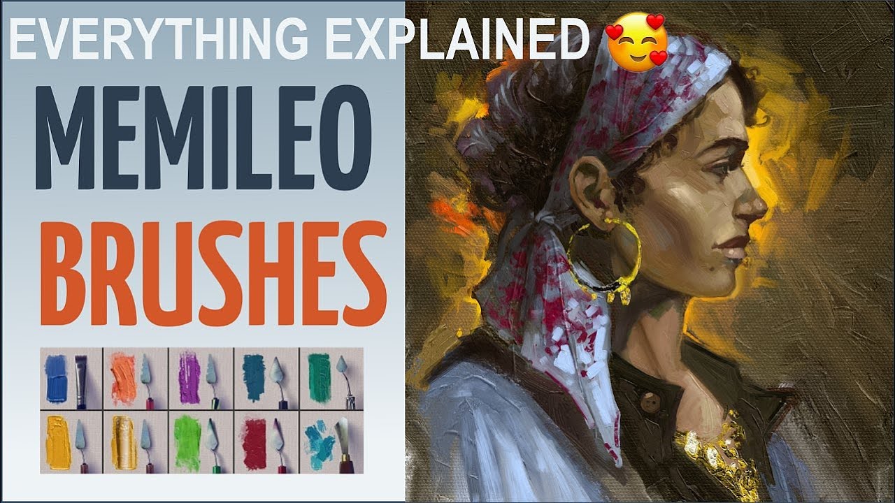 Master The Memileo Brush Bundle in Krita Like a Pro