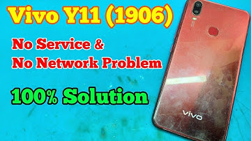 Vivo Y11 (1906) | Network Problem | No Service Problem | 100% Solution | Prime Telecom India |