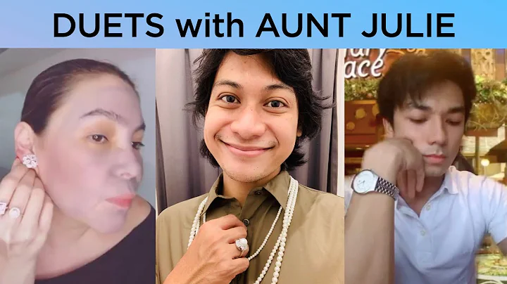 BEST DUETS with AUNT JULIE (Macoy Dubs tiktok comp...