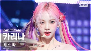 에스파 카리나, 얼굴이 다 한 영상