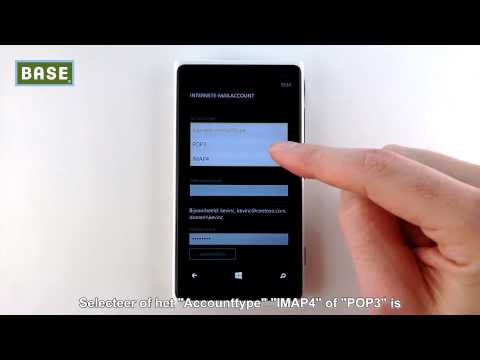 NL: Hoe een E-mail account installeren op je smartphone (Windows versie)