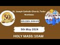 05052024  capuchin tv live  golden jubilee celebrations  st josephs catholic church tudor