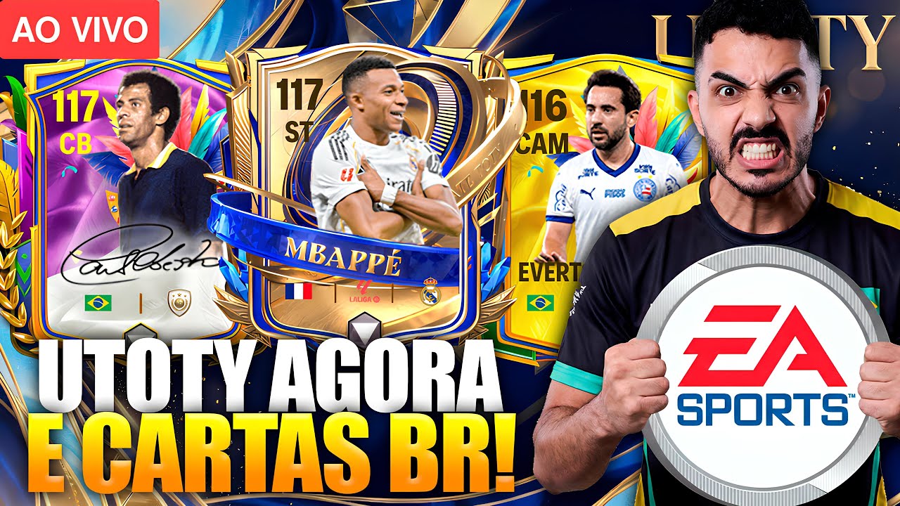 VEM BUG!!! PACK OPEN UTOTY e CARTAS do BRASILEIRÃO AGORA no FC MOBILE! 🚨