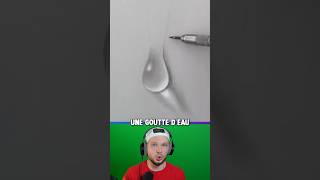 Comment dessiner une goutte d'eau Noob vs Pro