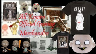 All Known Official Granny Merchandise by PhatMojo & Mad Engine