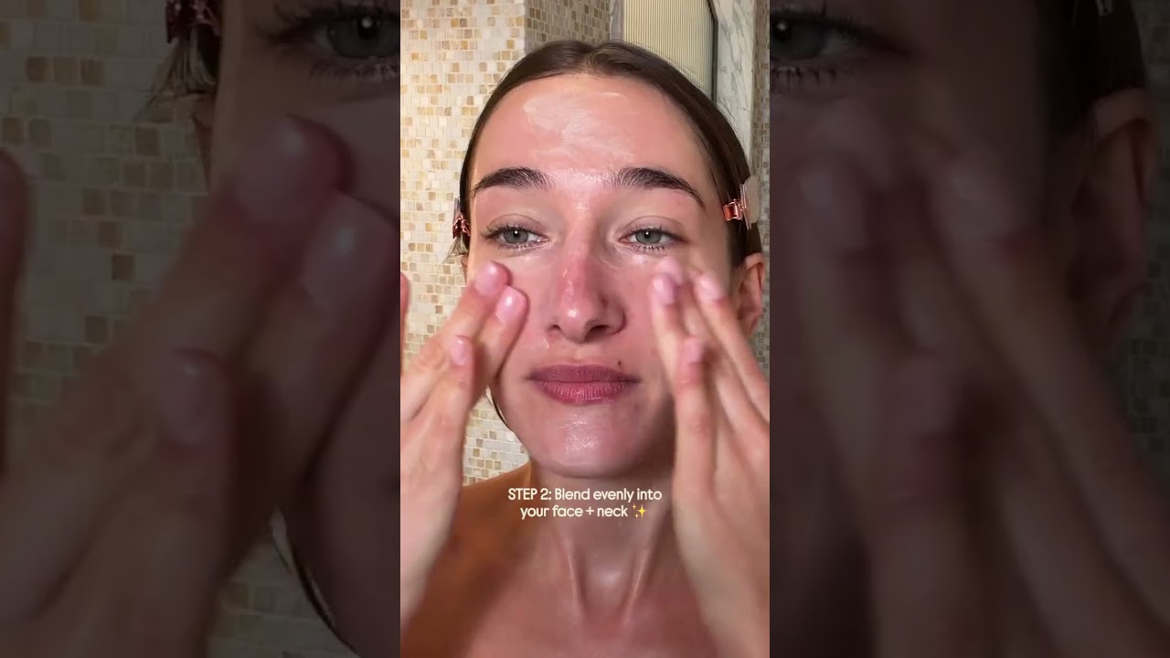 How to Apply SPF in Your Morning Routine ☀️💘 #charlottetilbury #spf50 #glowingskin #summerskincare
