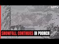 Heavy snowfall continues on mughal road and pir panjal range in jks poonch